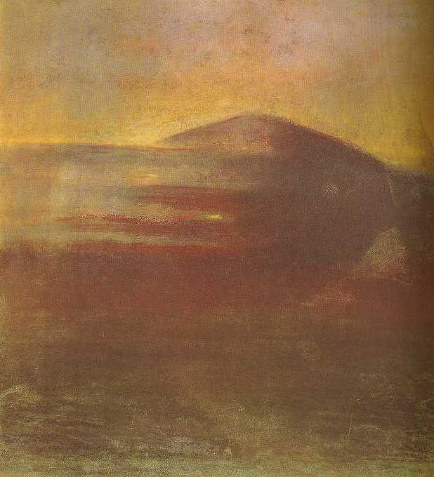 Deluge (II) by Mikalojus Konstantinas Ciurlionis