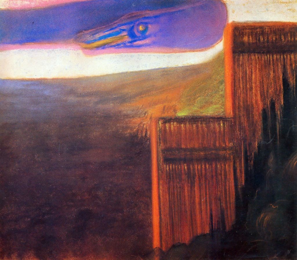 Deluge (IX) by Mikalojus Konstantinas Ciurlionis