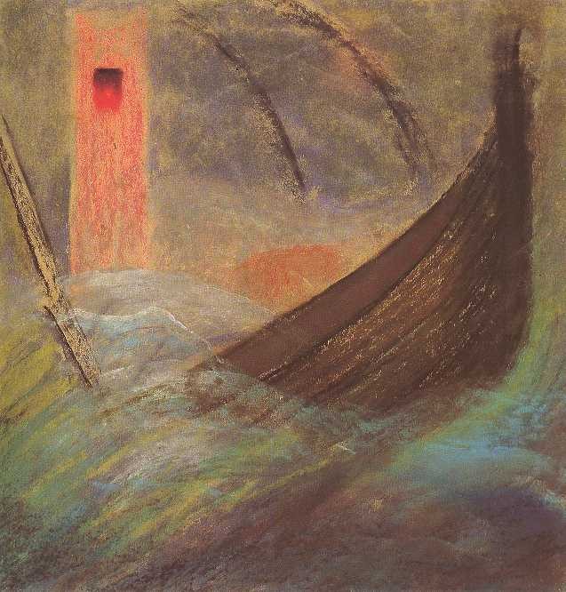 Deluge (V) by Mikalojus Konstantinas Ciurlionis