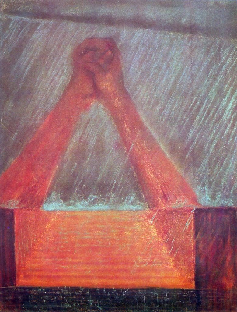 Deluge (VI) by Mikalojus Konstantinas Ciurlionis