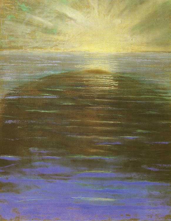 Deluge (VII) by Mikalojus Konstantinas Ciurlionis
