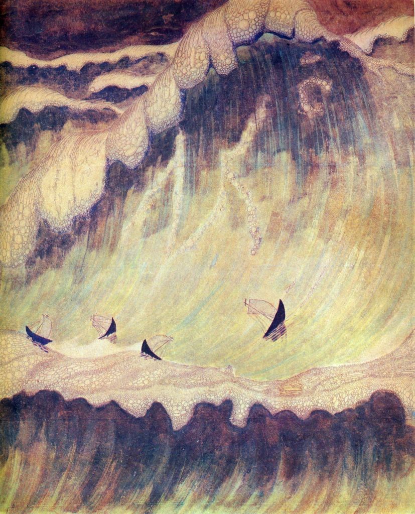 Finale (Sonata of the Sea) by Mikalojus Konstantinas Ciurlionis