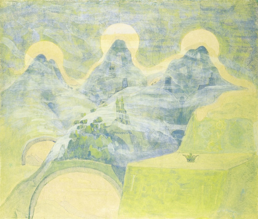 Finale (Sonata of the Serpent) by Mikalojus Konstantinas Ciurlionis
