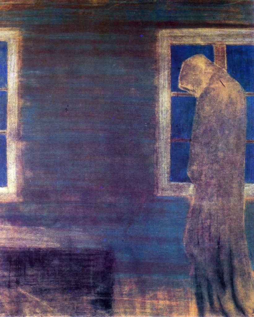 Funeral Symphony (VII) by Mikalojus Konstantinas Ciurlionis