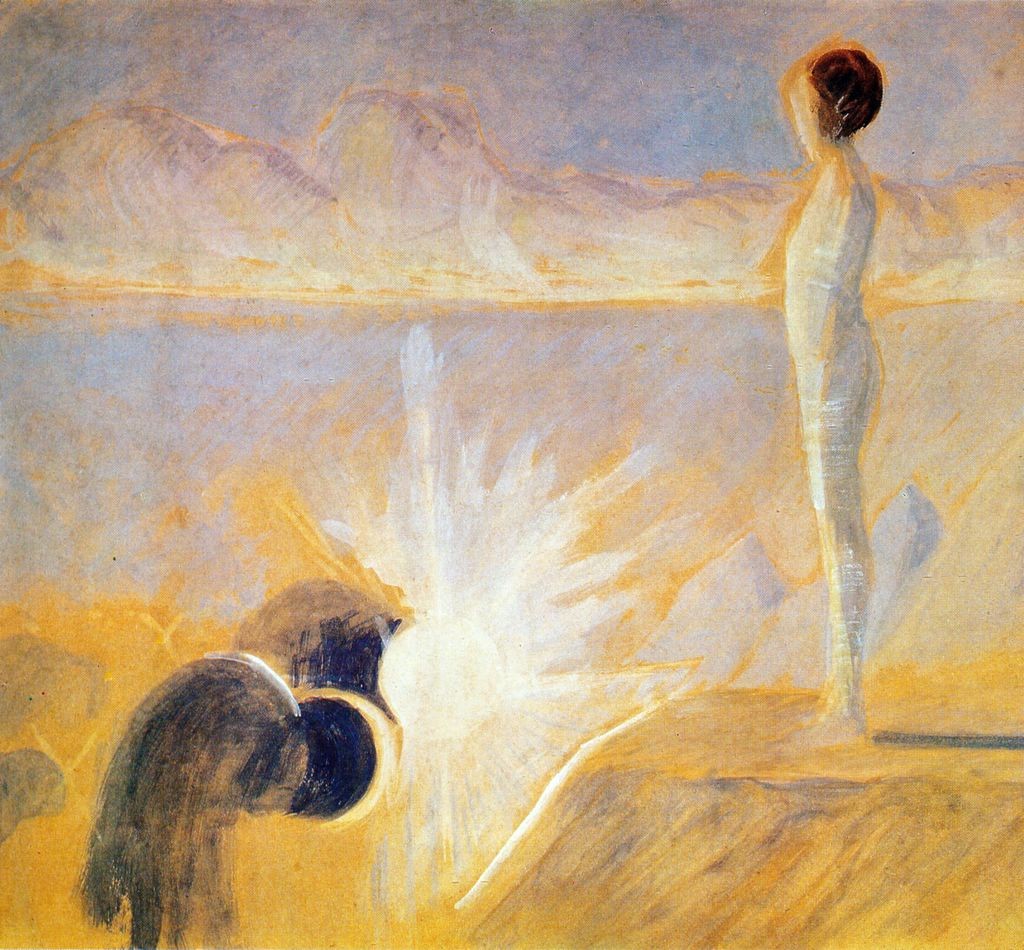 Joseph's Dream by Mikalojus Konstantinas Ciurlionis
