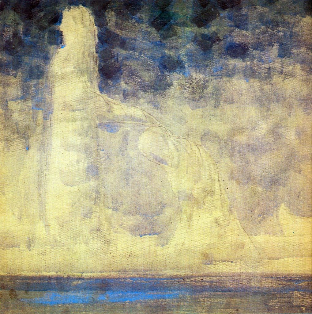 Journey of the Prince (I) by Mikalojus Konstantinas Ciurlionis