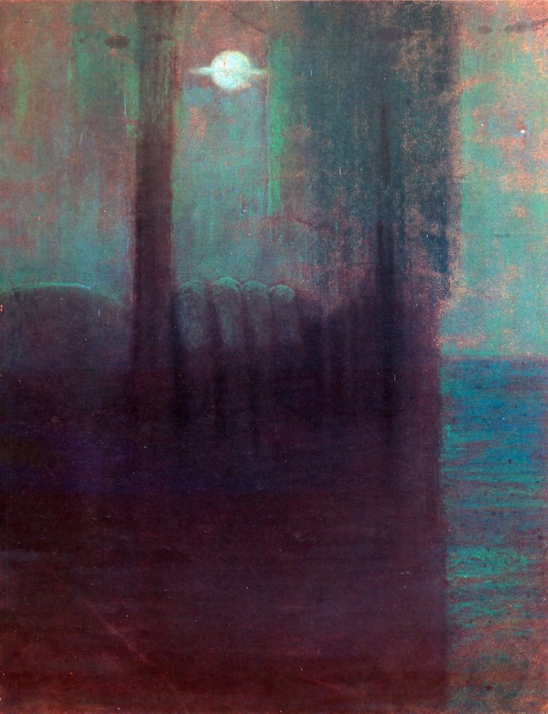 Night by Mikalojus Konstantinas Ciurlionis