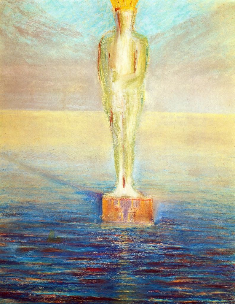 Rex III by Mikalojus Konstantinas Ciurlionis