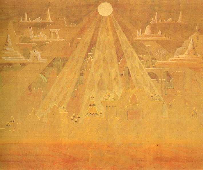 Scherzo (Sonata of the Pyramids) by Mikalojus Konstantinas Ciurlionis