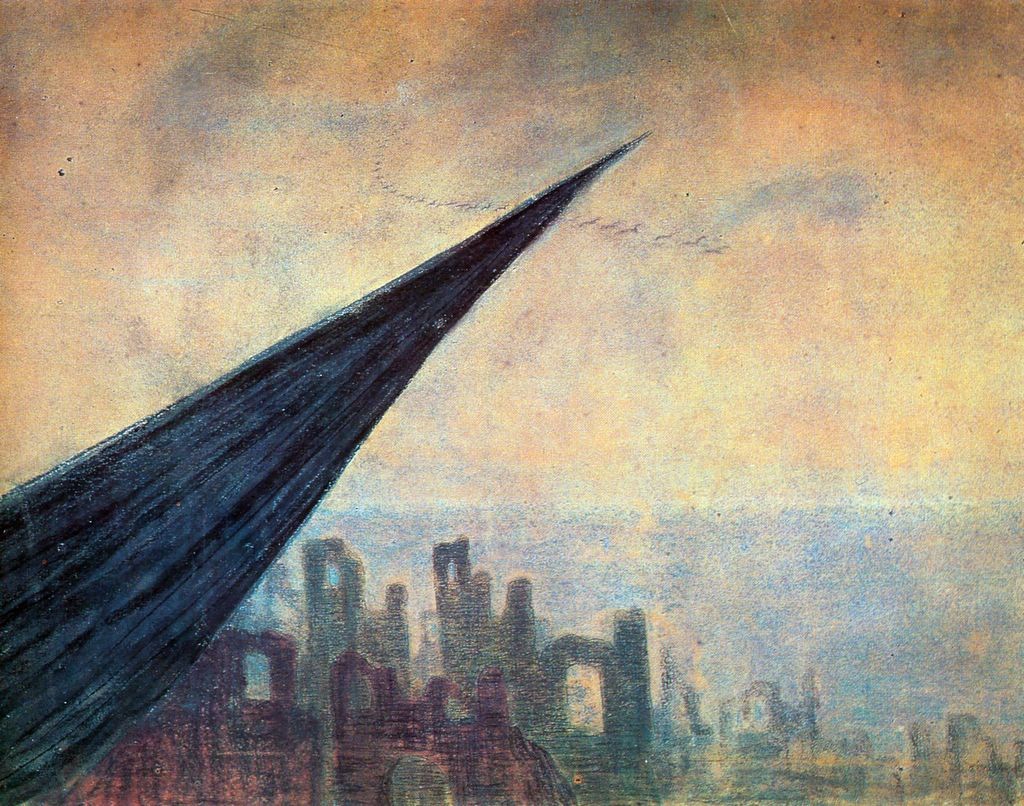 Sorrow (II) by Mikalojus Konstantinas Ciurlionis