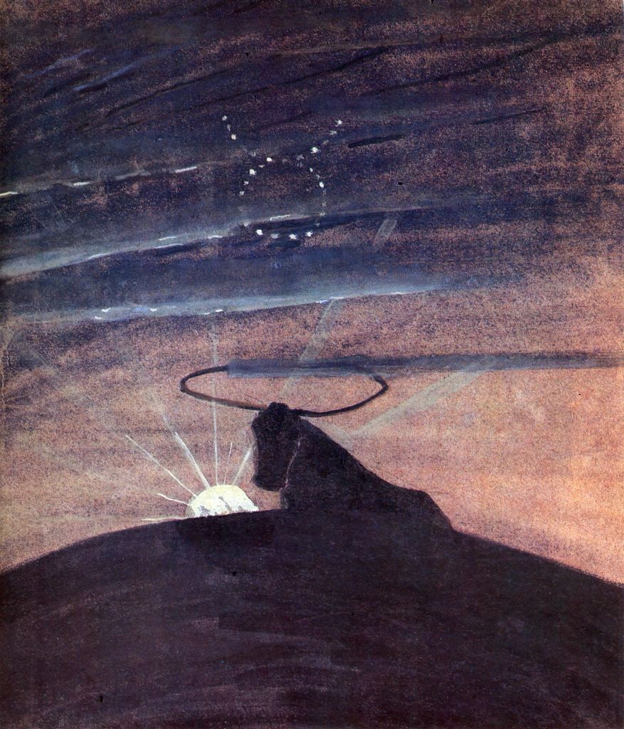 Taurus by Mikalojus Konstantinas Ciurlionis