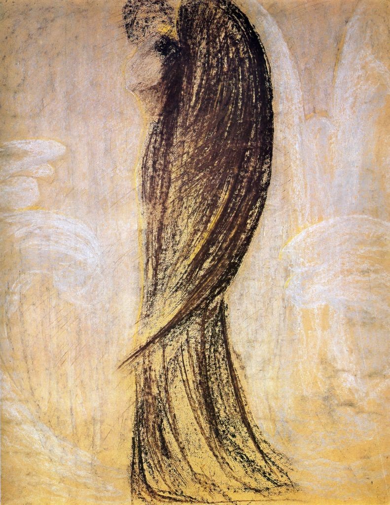 The angel by Mikalojus Konstantinas Ciurlionis