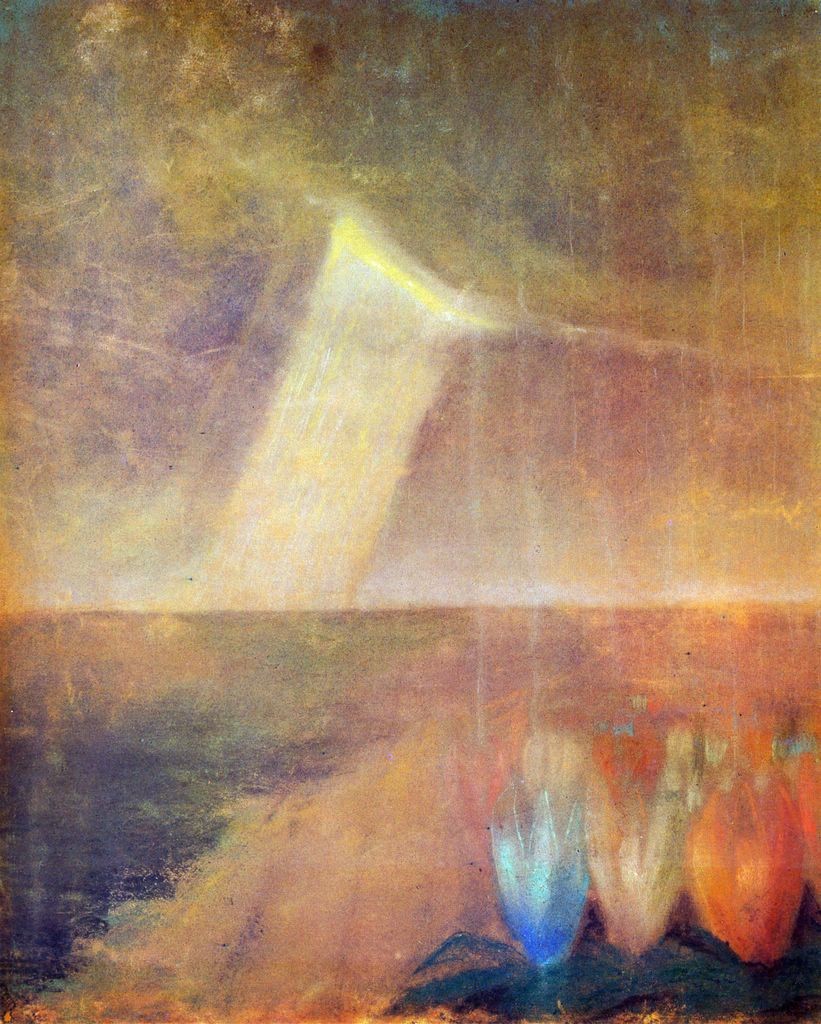 The Hymn by Mikalojus Konstantinas Ciurlionis
