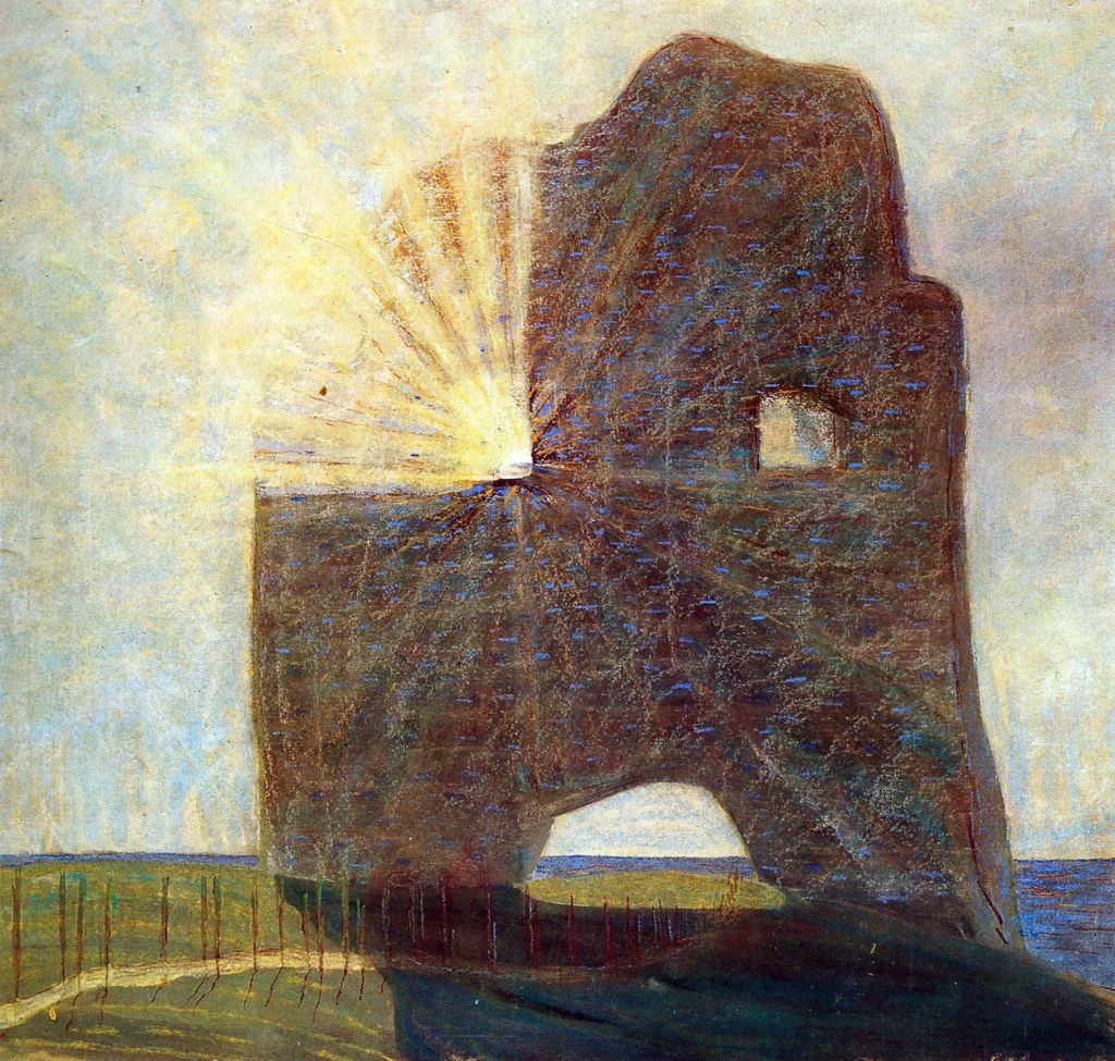 The past by Mikalojus Konstantinas Ciurlionis