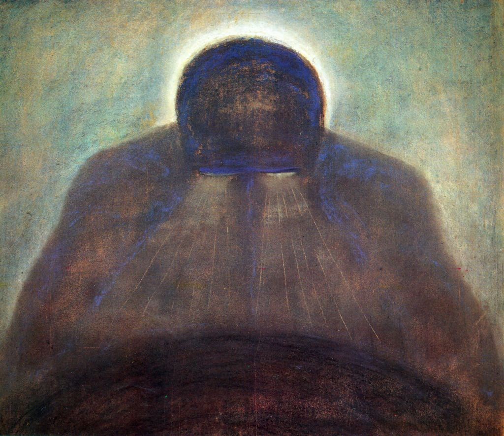 The Thought by Mikalojus Konstantinas Ciurlionis