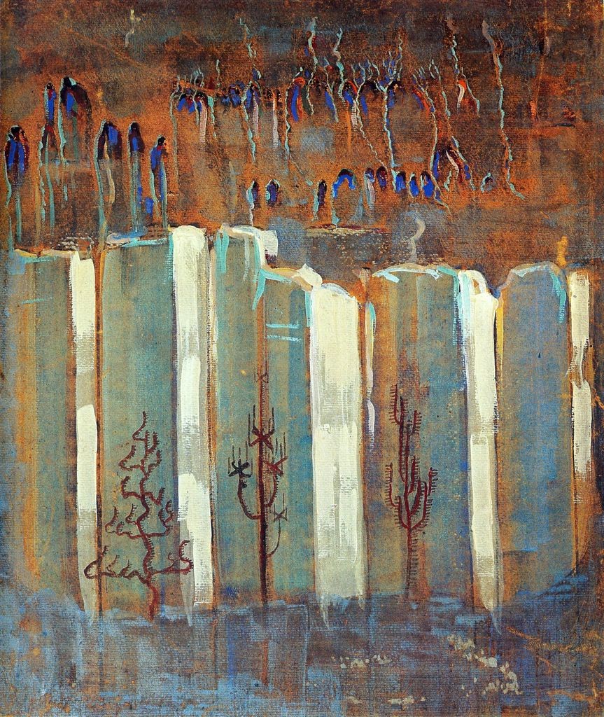 Winter (III) by Mikalojus Konstantinas Ciurlionis