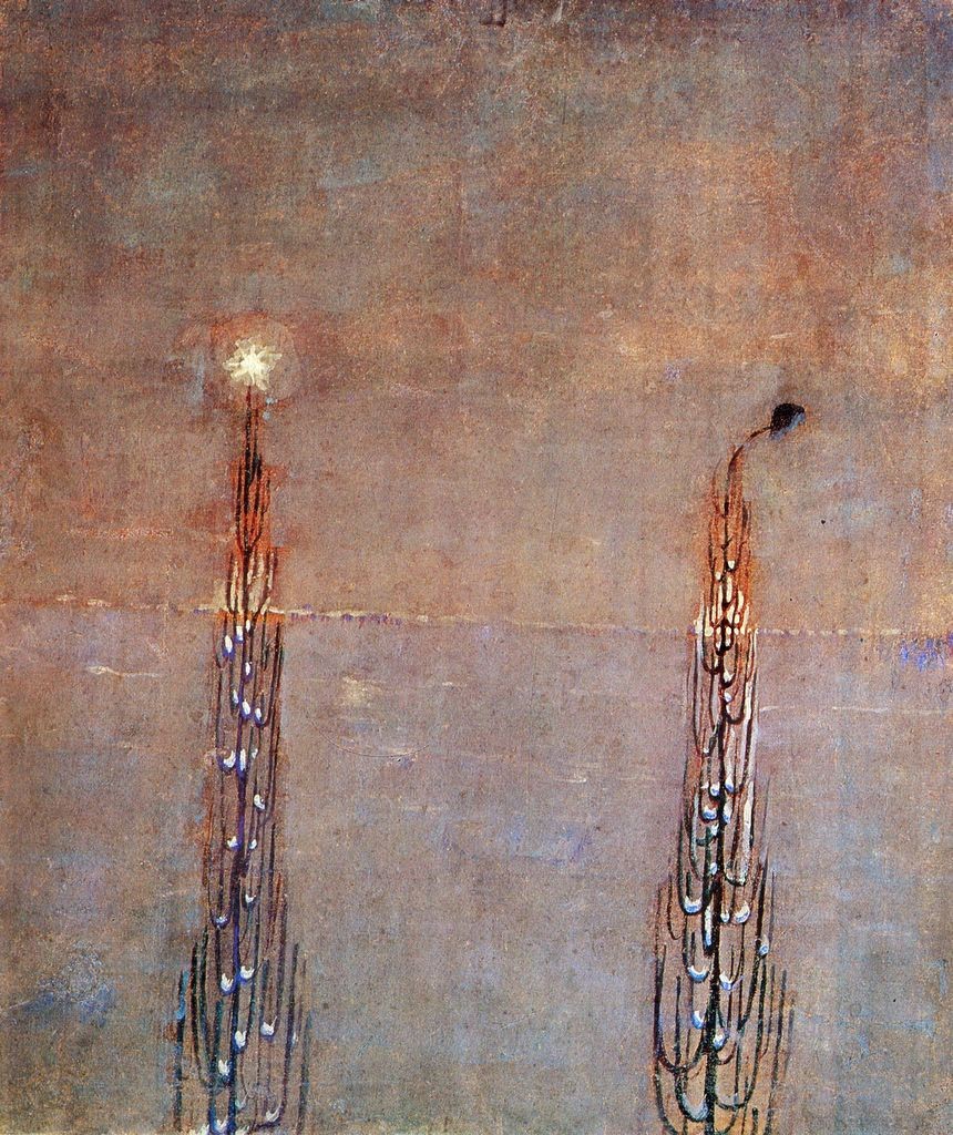 Winter (IV) by Mikalojus Konstantinas Ciurlionis