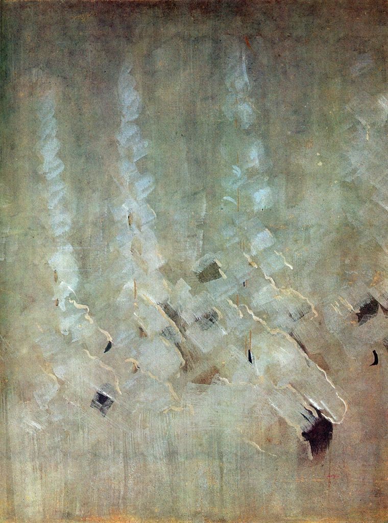 Winter (VII) by Mikalojus Konstantinas Ciurlionis