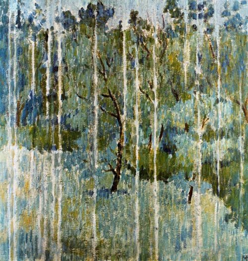 Rain by Mikhail Larionov