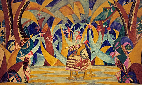 Russian Tales by Mikhail Larionov
