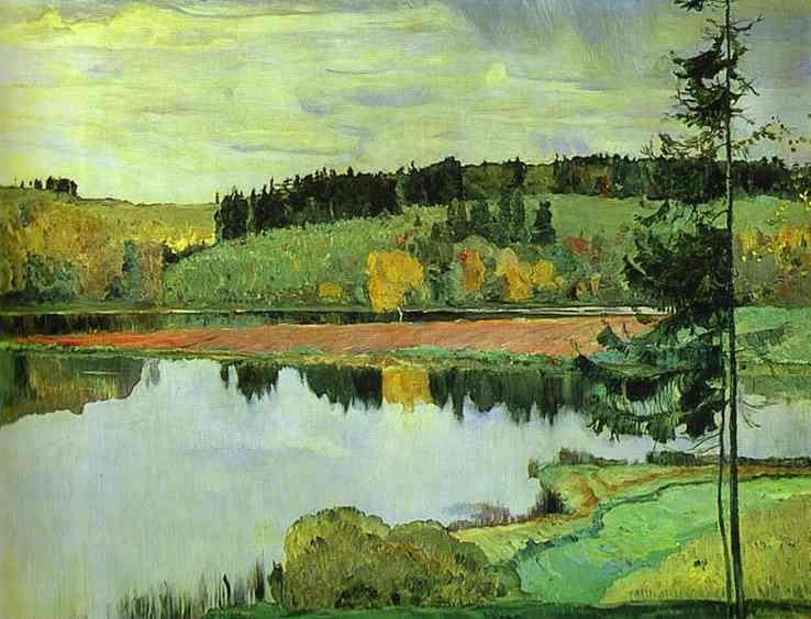 Autumn by Mikhail Nesterov