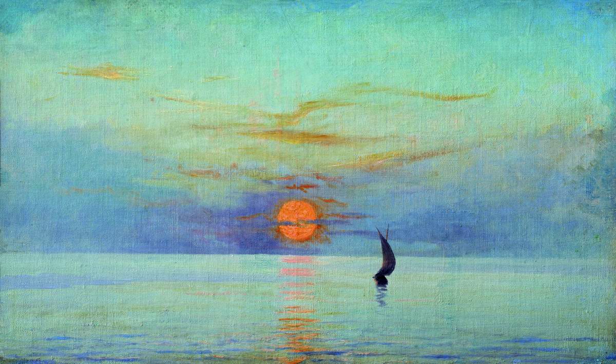 Sunset by Mykola Yaroshenko