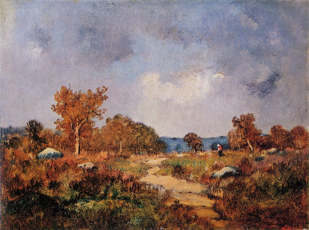 Autumn Landscape by Narcisse-Virgilio Diaz
