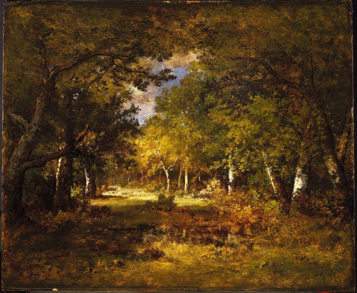 Forest Scene by Narcisse-Virgilio Diaz