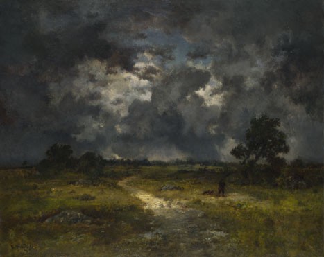 The Storm by Narcisse-Virgilio Diaz