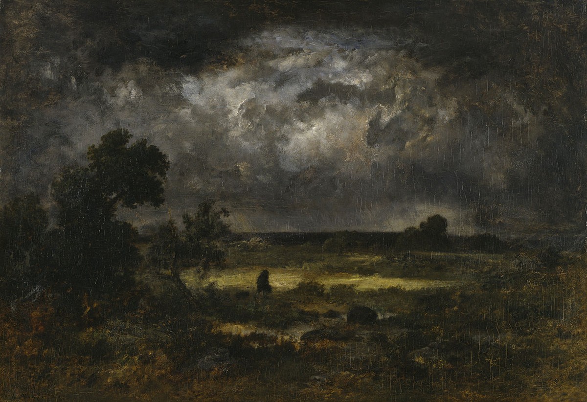 The Storm by Narcisse-Virgilio Diaz