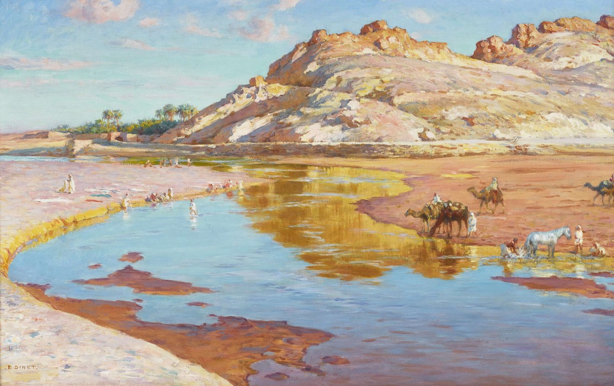 Loued Mzi Flood by Nasreddine Dinet
