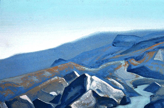 A hill by Nicholas Roerich