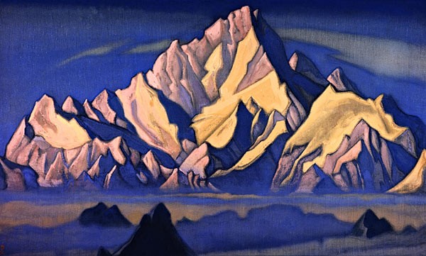 Abode of King Gesar by Nicholas Roerich
