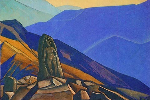 Abode of the spirit by Nicholas Roerich