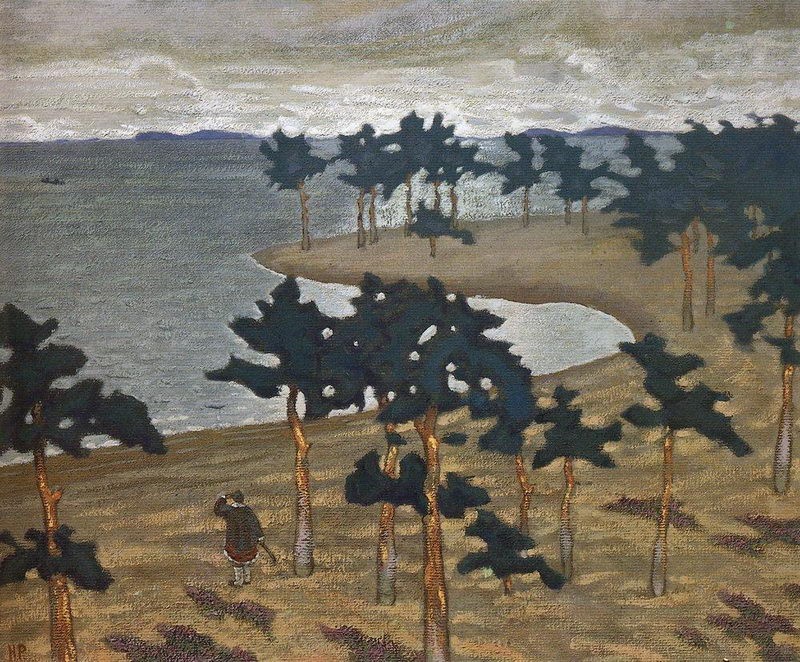 Ancient life by Nicholas Roerich