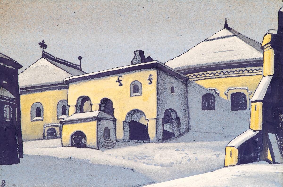 Ancient Pskov by Nicholas Roerich