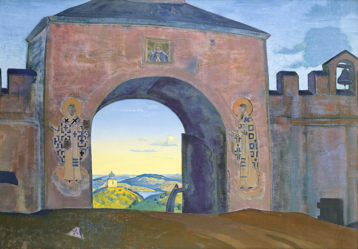 And we are opening the gates by Nicholas Roerich