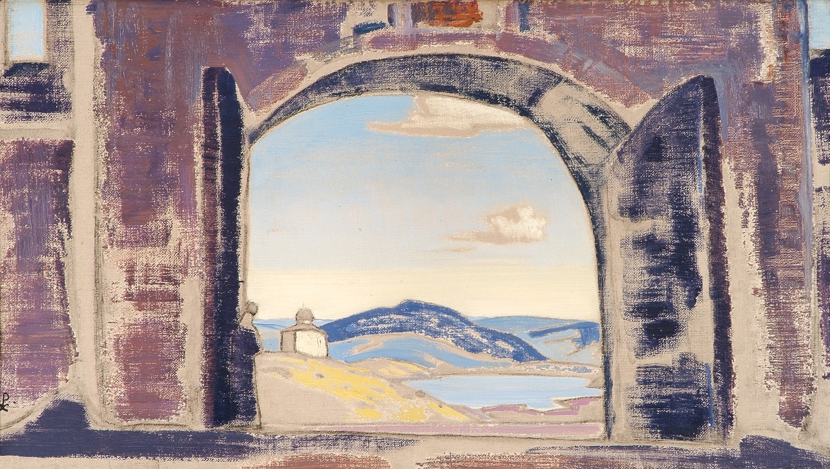 And we are opening the gates by Nicholas Roerich