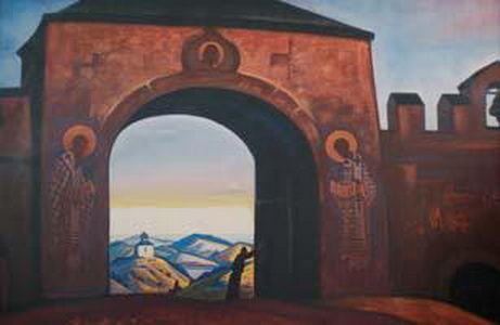 And we are opening the gates by Nicholas Roerich