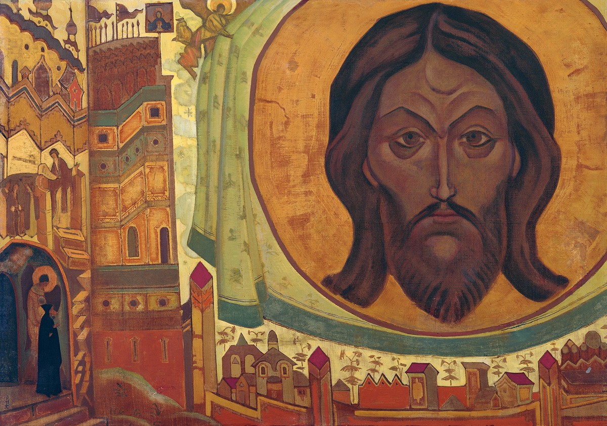 And we see by Nicholas Roerich