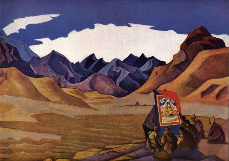 Banner of the Future by Nicholas Roerich