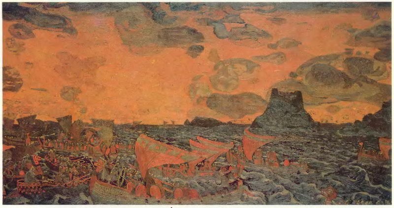 Battle by Nicholas Roerich