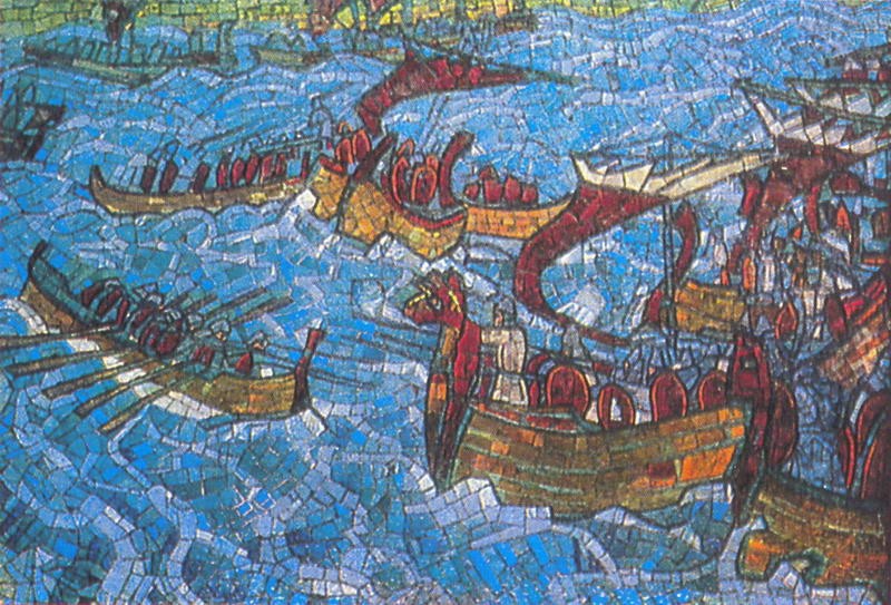 Battle by Nicholas Roerich