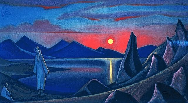 Beda the Preacher by Nicholas Roerich
