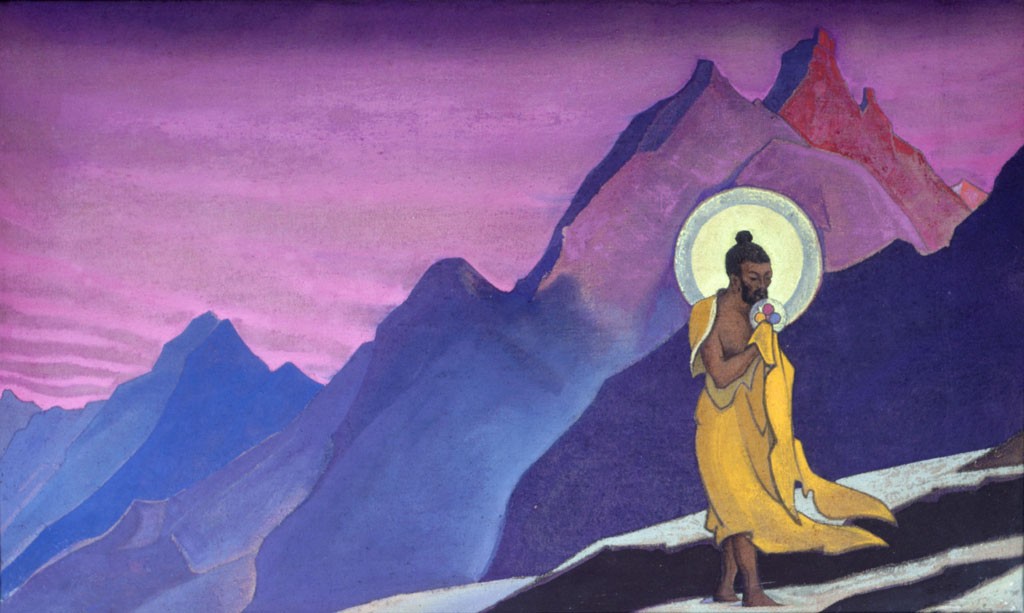Blessed Soul (Bhagavan Sri Ramakrishna) by Nicholas Roerich