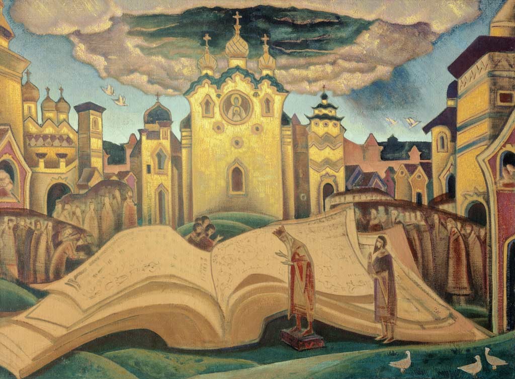 Book of doves by Nicholas Roerich
