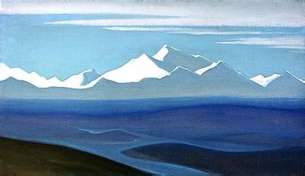 Border of Tibet by Nicholas Roerich