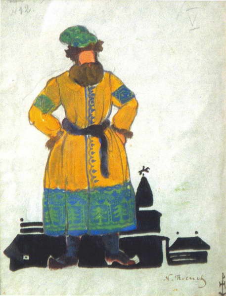 Boyarin by Nicholas Roerich