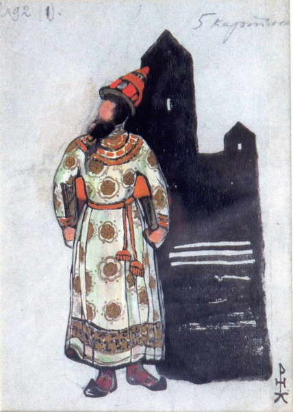 Boyarin by Nicholas Roerich