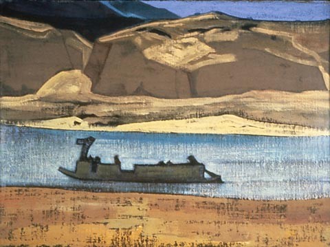 Brahmaputra (Tsangpo) by Nicholas Roerich